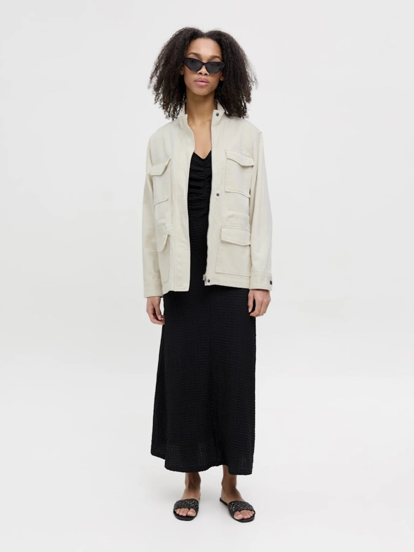 Куртки и дубленки JACK & JONES модель 12269066_BoneWhite Фото