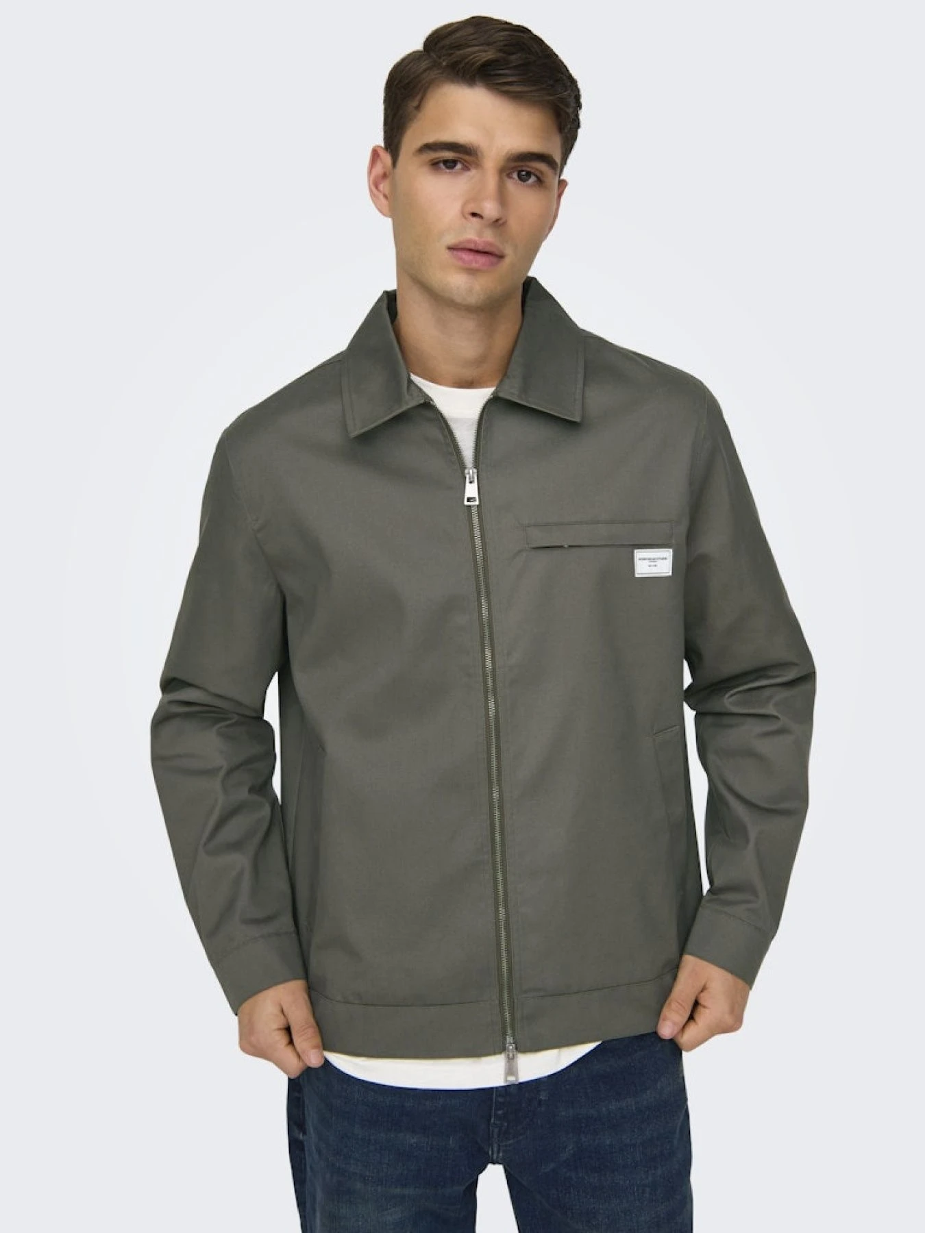 Куртки и дубленки ONLY & SONS модель 22031633_MajorBrown Куртки и дубленки ONLY & SONS модель 22031633_MajorBrown Фото