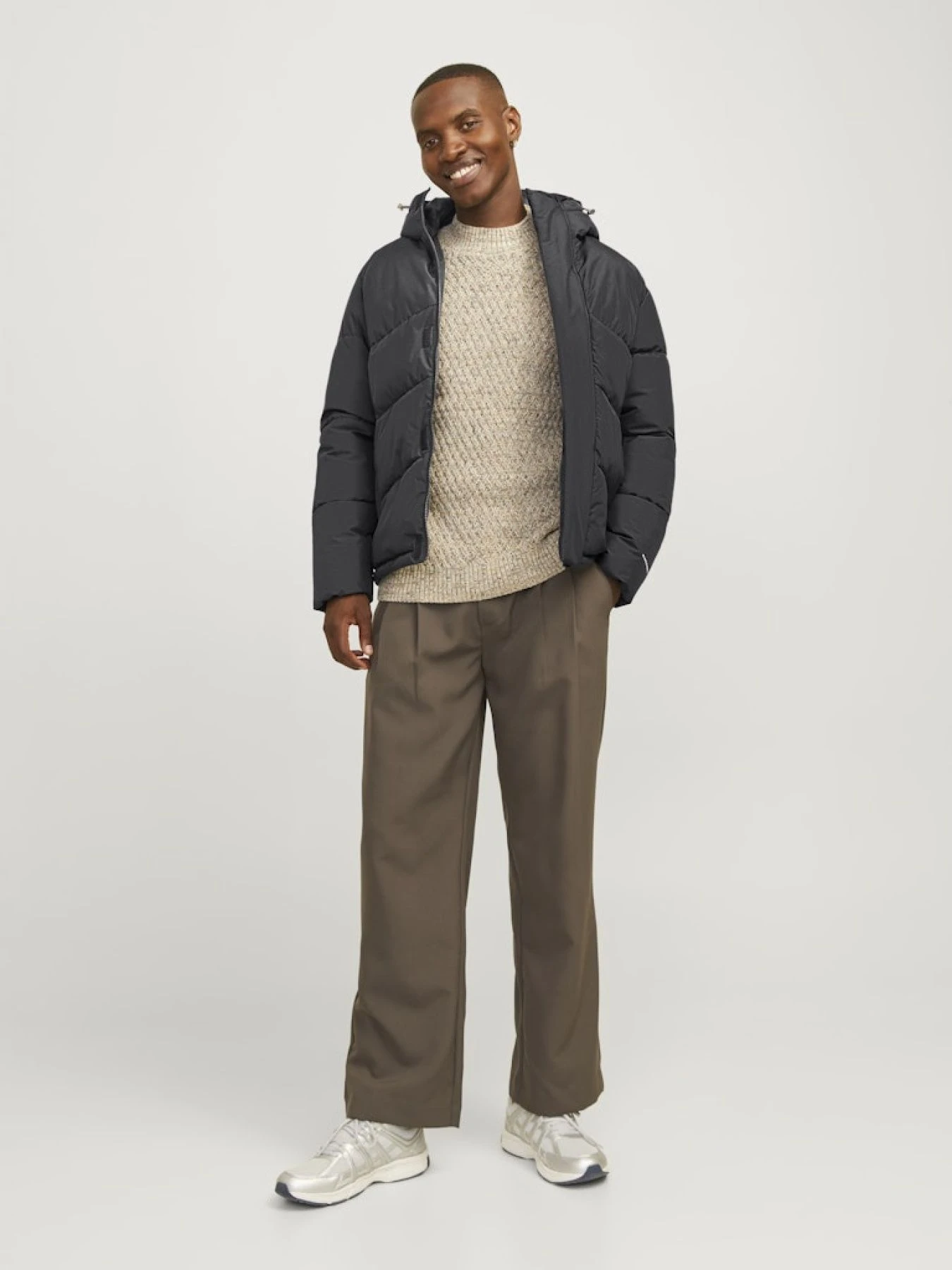 Куртки и дубленки JACK & JONES модель 12259850_ASPHALT Фото