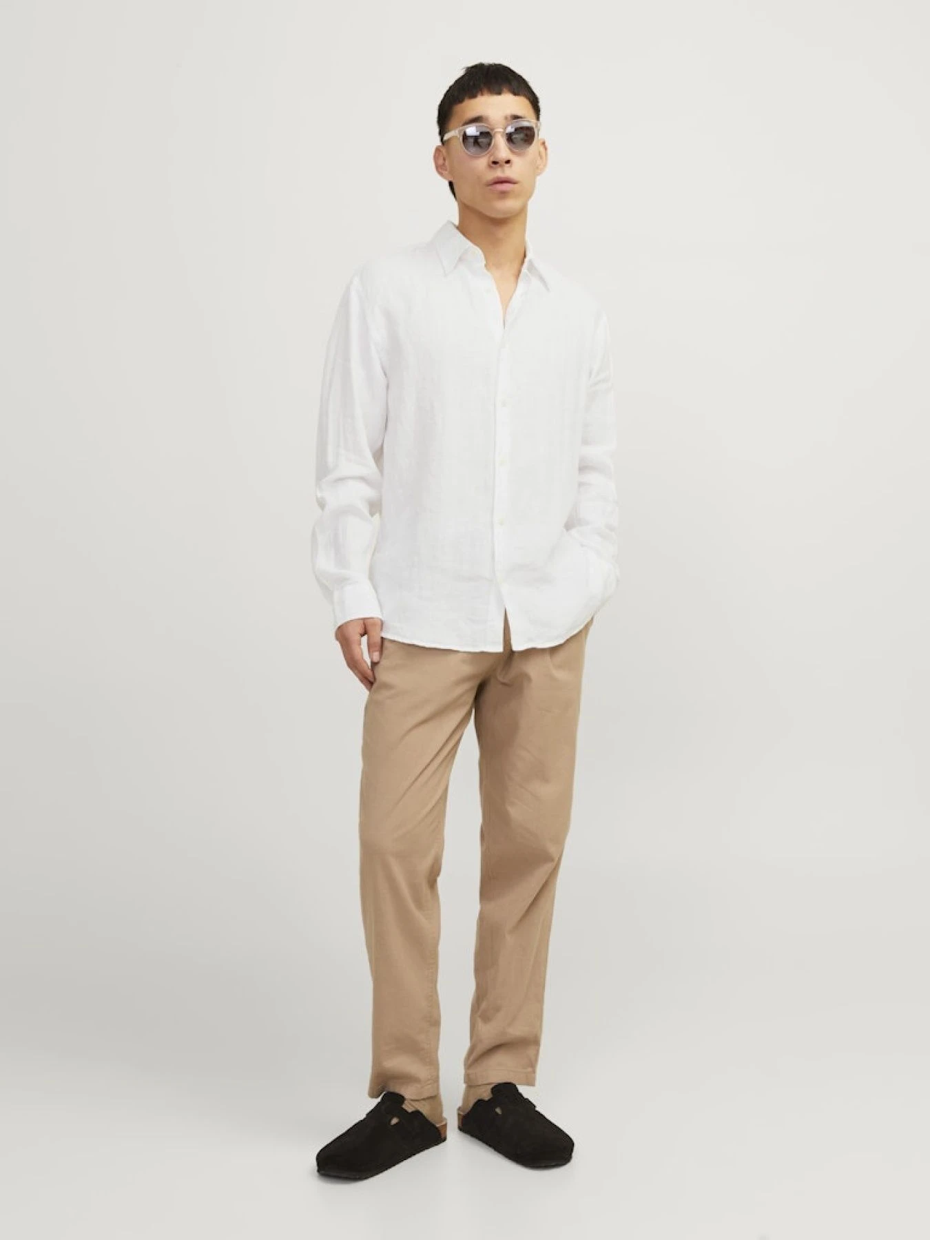Рубашки JACK & JONES модель 12273907_Brightwhite Фото