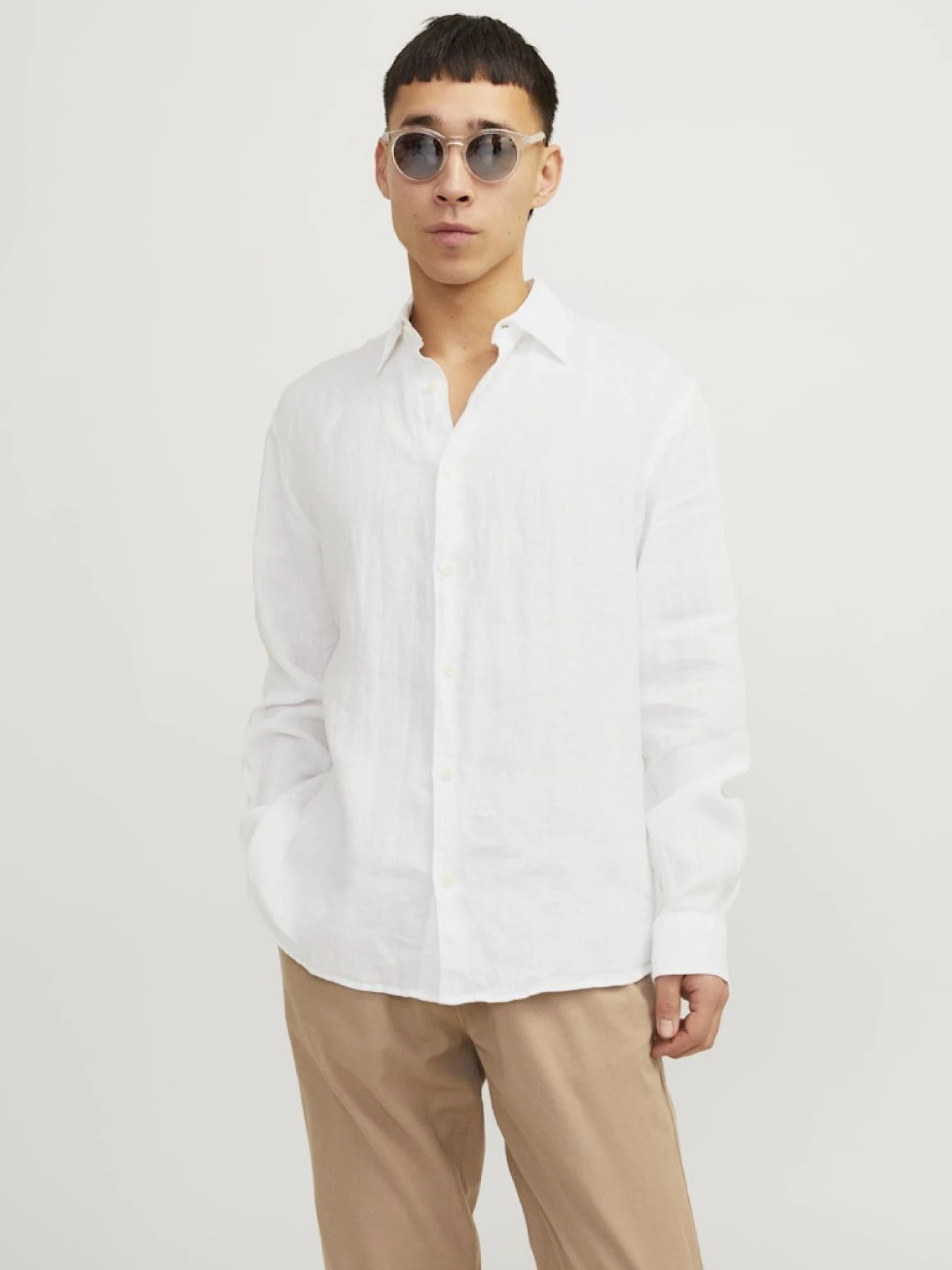 Рубашки JACK & JONES модель 12273907_Brightwhite Фото