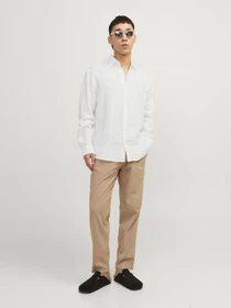 Рубашки JACK & JONES модель 12273907_Brightwhite Фото