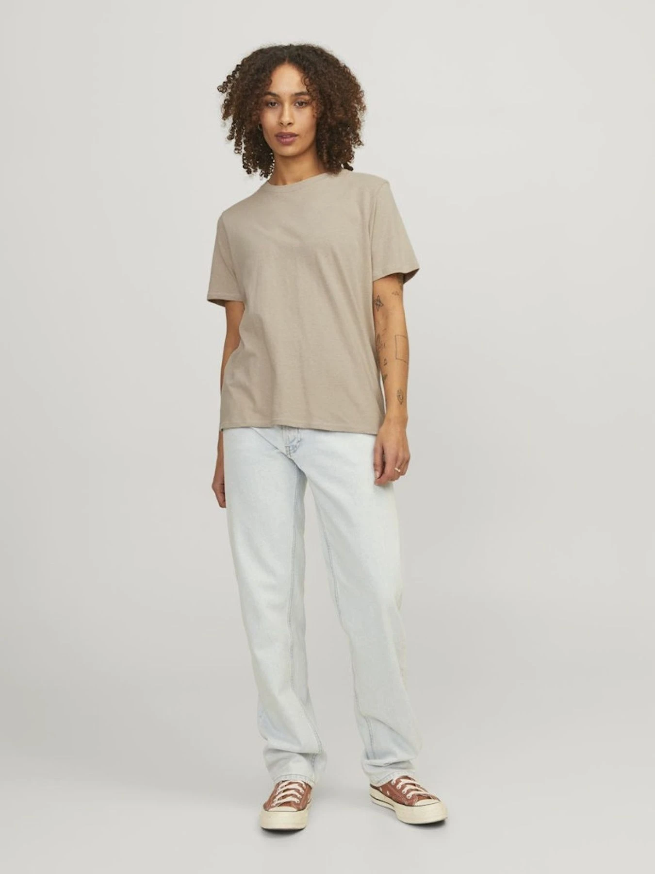 Футболки и поло JACK & JONES модель 12255352_FEATHERGRAY Фото