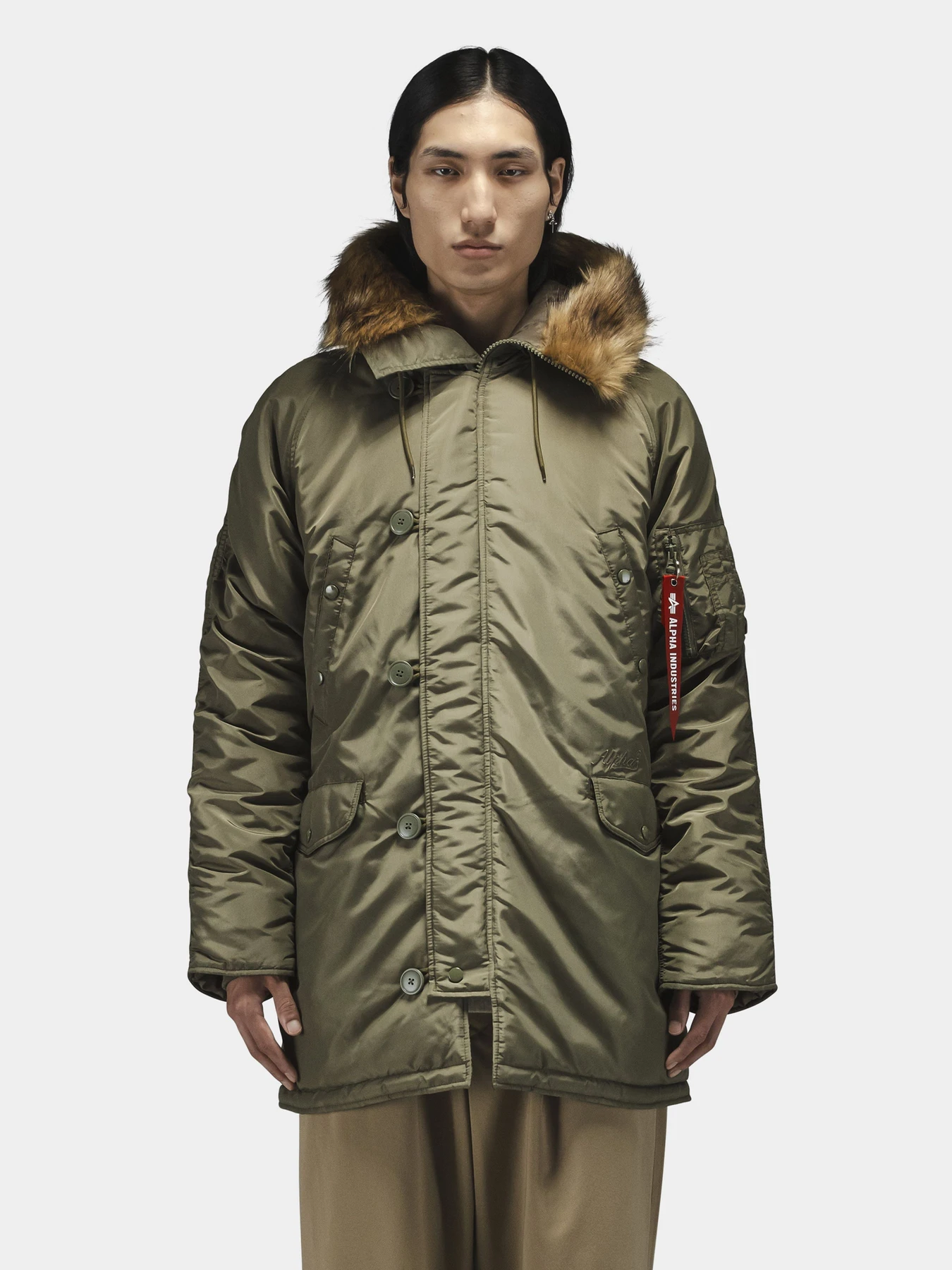 Куртки и дубленки Alpha Industries модель MJN55506C1_359 Куртки и дубленки Alpha Industries модель MJN55506C1_359 Фото