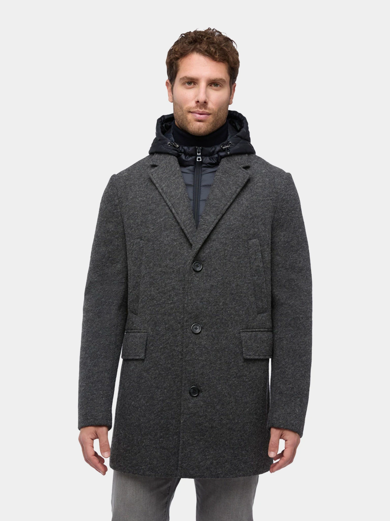 Пальто и плащи Geox модель M5615A-T3289-F0311 Пальто и плащи Geox модель M5615A-T3289-F0311 Фото