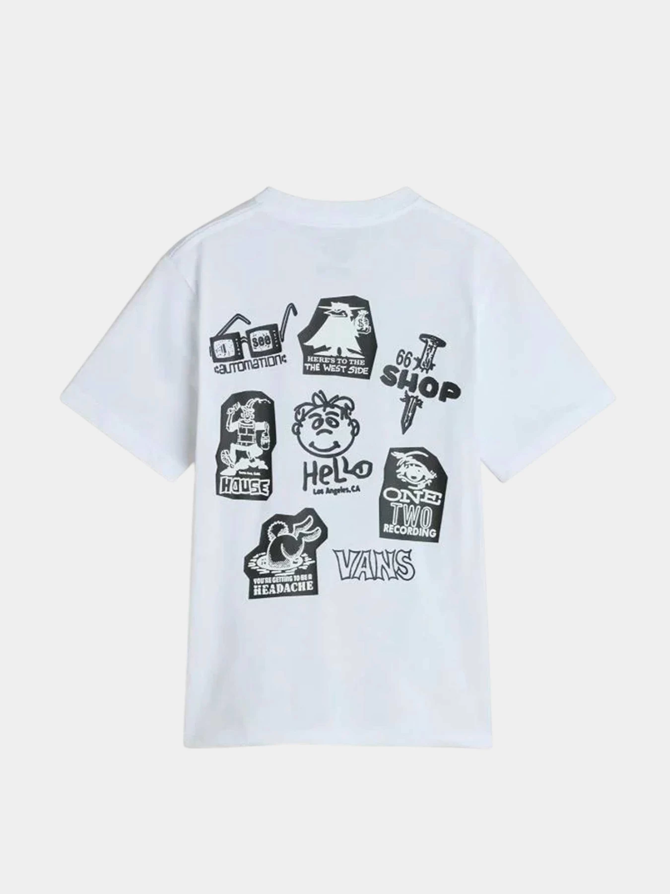 Футболки и поло Vans модель VN000RDKWHT1 Фото