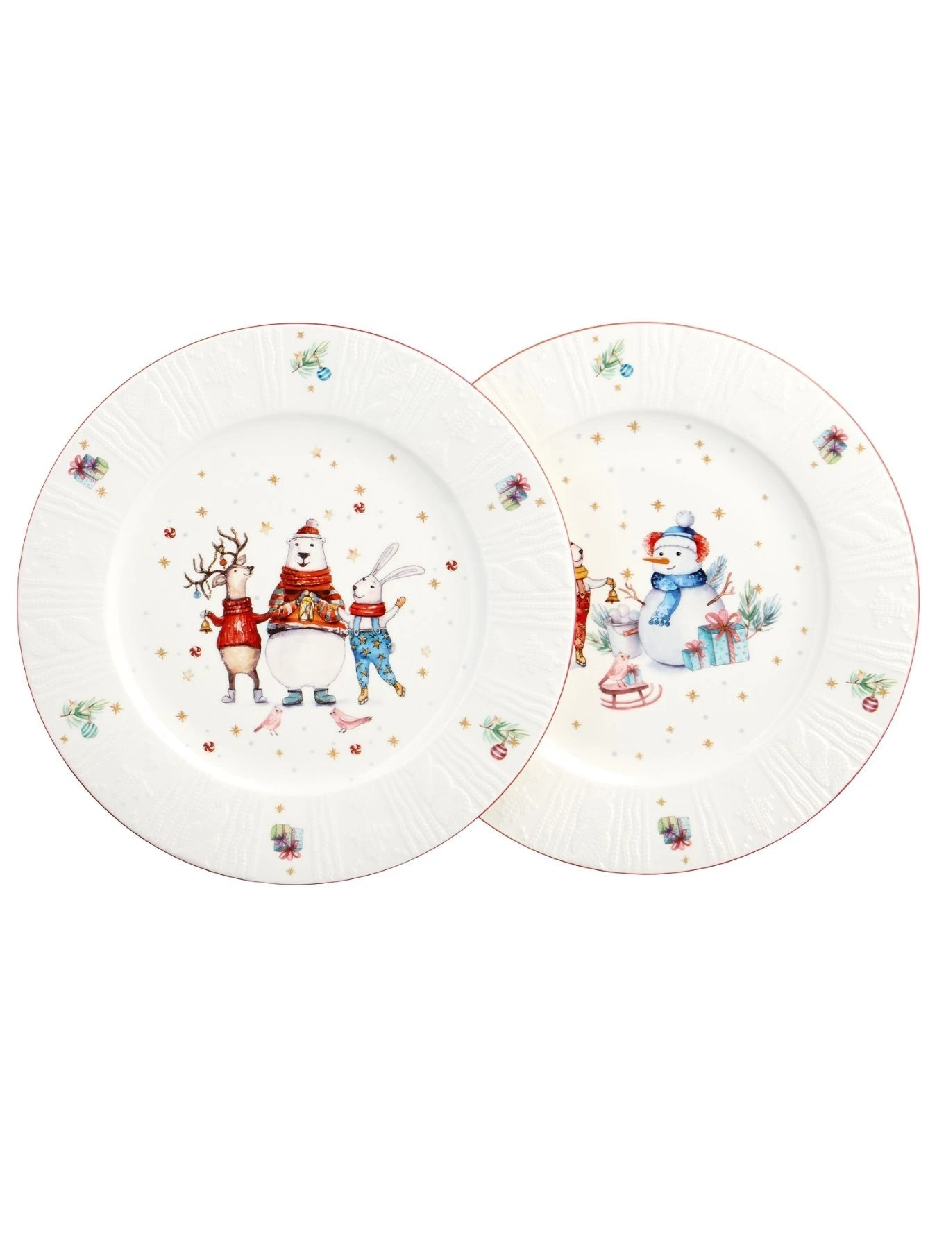 Набор тарелок обеденных lefard "Winter story" 2 шт. 26,5 см 425-264 Китай Lefard модель 6907004252647 Фото