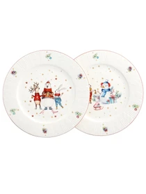 Набор тарелок обеденных lefard "Winter story" 2 шт. 26,5 см 425-264 Китай Lefard модель 6907004252647 Фото