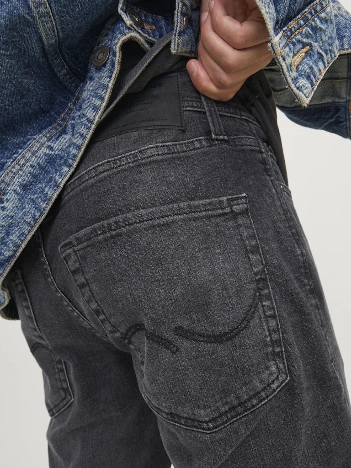 Джинсы JACK & JONES модель 12246915_BlackDenim Фото