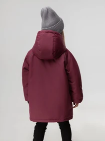 Куртки и дубленки BODO модель 32-72MU-burgundy Фото