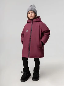 Куртки и дубленки BODO модель 32-72MU-burgundy Фото