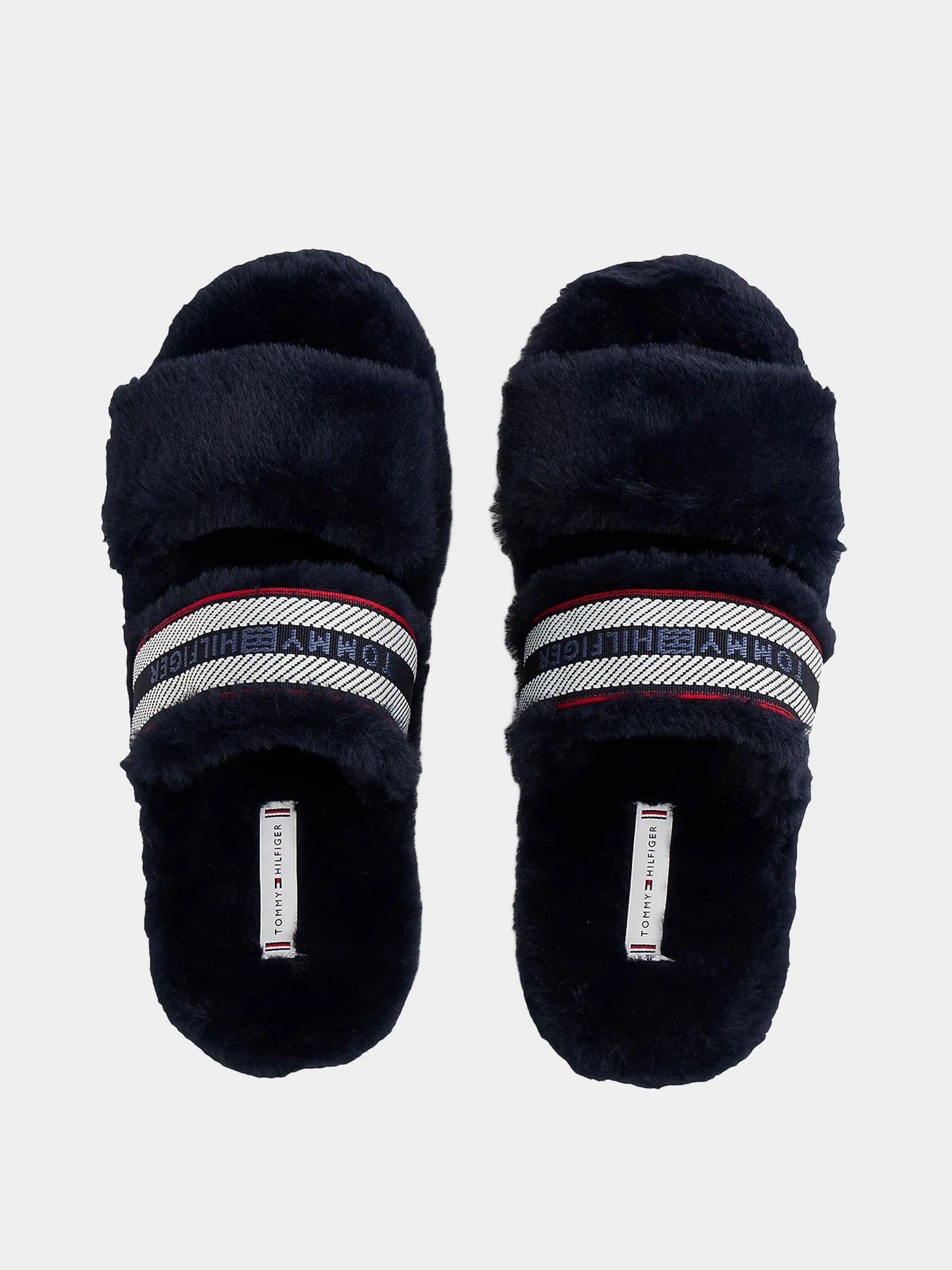 Тапки Tommy Hilfiger модель FW0FW08854-DW6 Тапки Tommy Hilfiger модель FW0FW08854-DW6 Фото