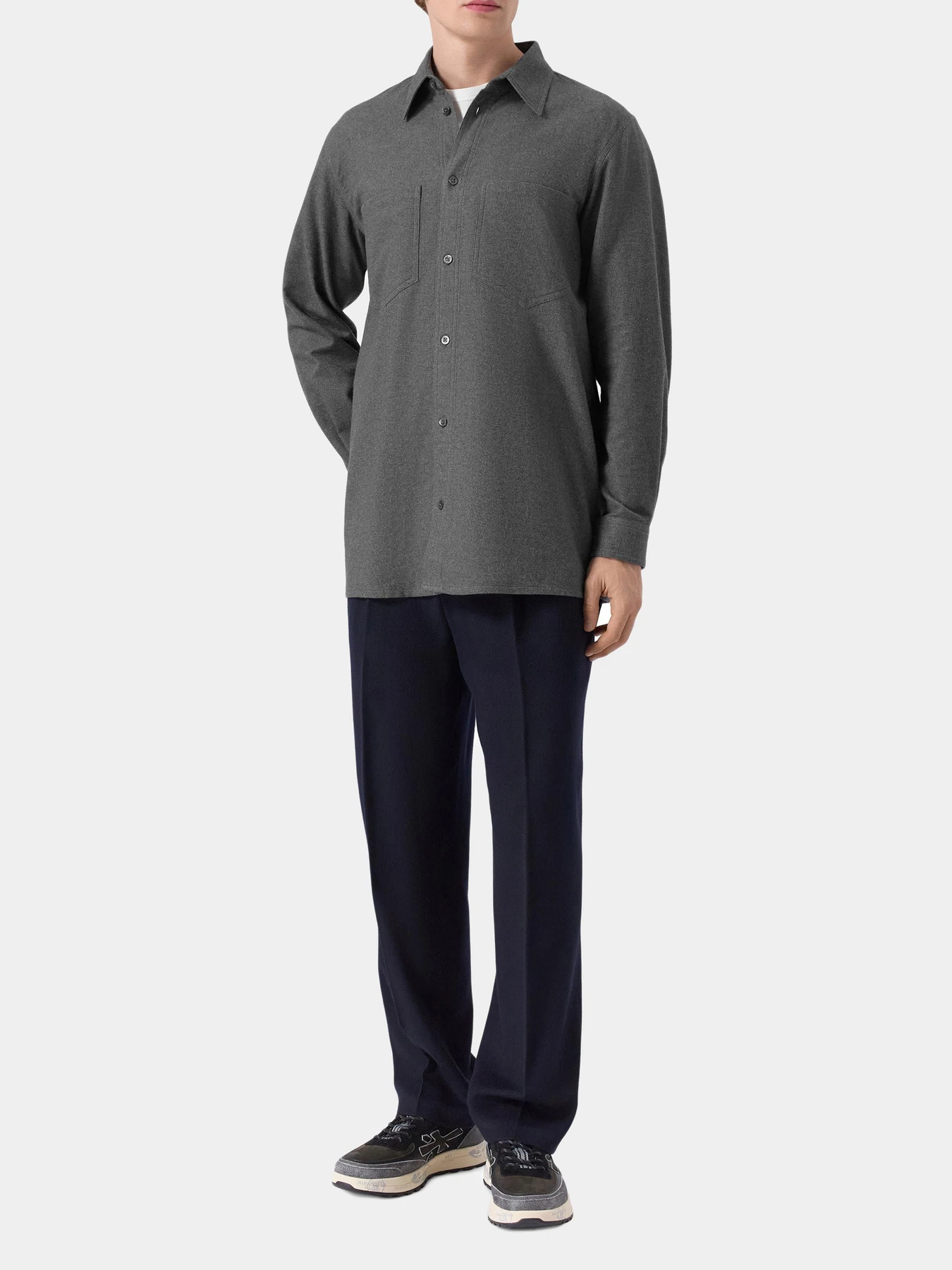 Рубашки Emporio Armani модель EM001604-TE16011-O8003 Рубашки Emporio Armani модель EM001604-TE16011-O8003 Фото