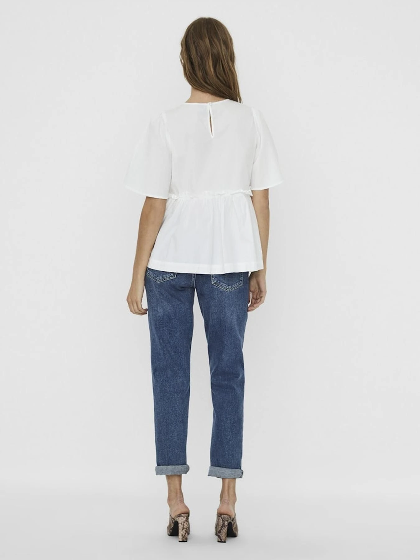 Рубашки Vero Moda модель 10234072_BRIGHTWHITE Фото