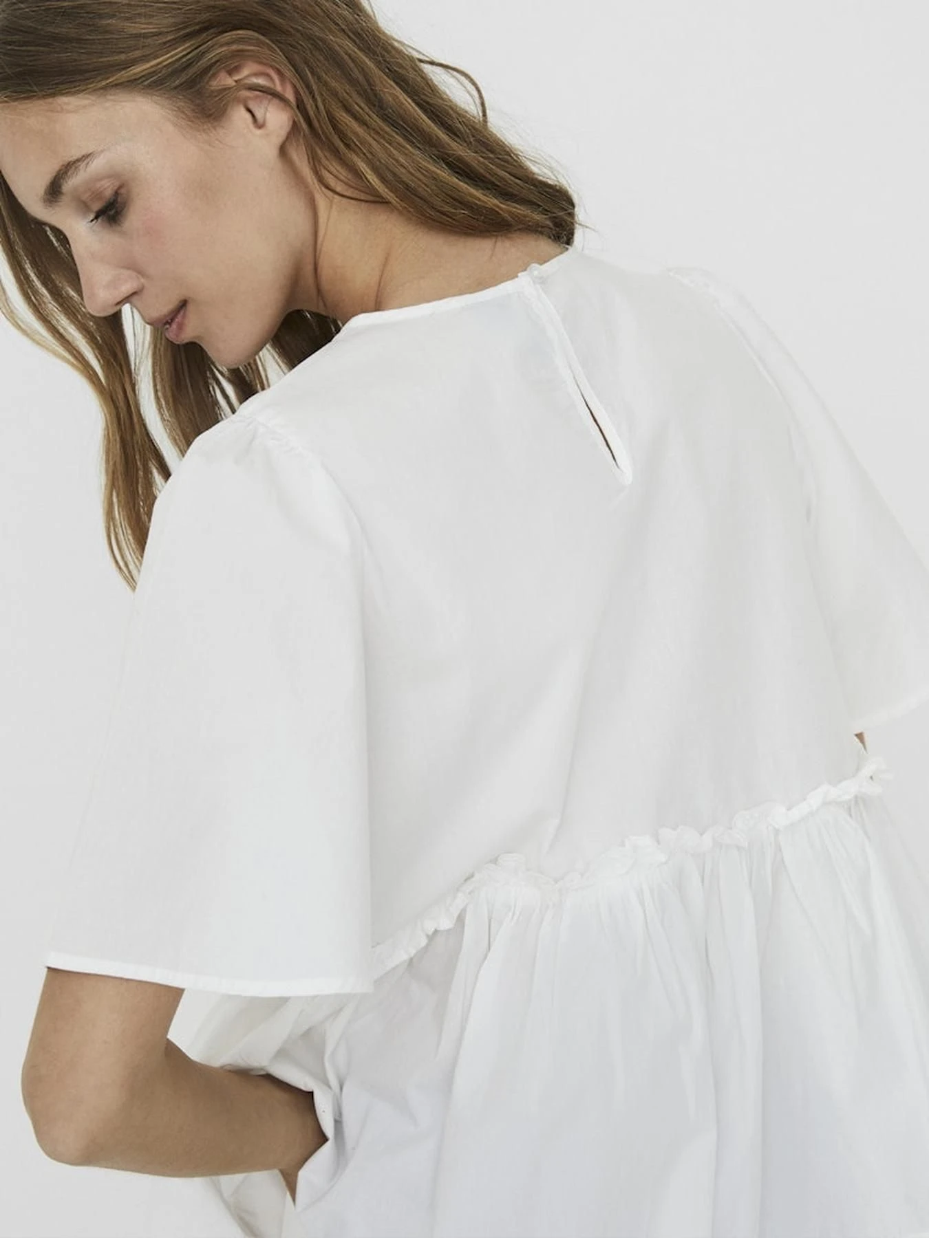 Рубашки Vero Moda модель 10234072_BRIGHTWHITE Фото