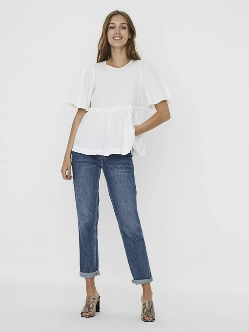 Рубашки Vero Moda модель 10234072_BRIGHTWHITE Фото