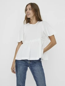 Рубашки Vero Moda модель 10234072_BRIGHTWHITE Фото