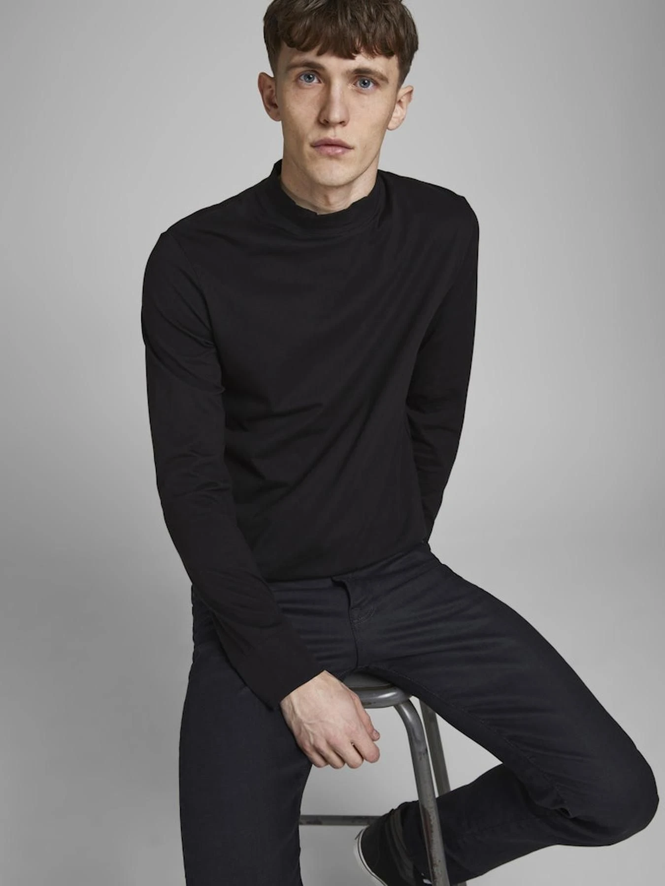 Брюки JACK & JONES модель 12193403_BlackDenim Фото
