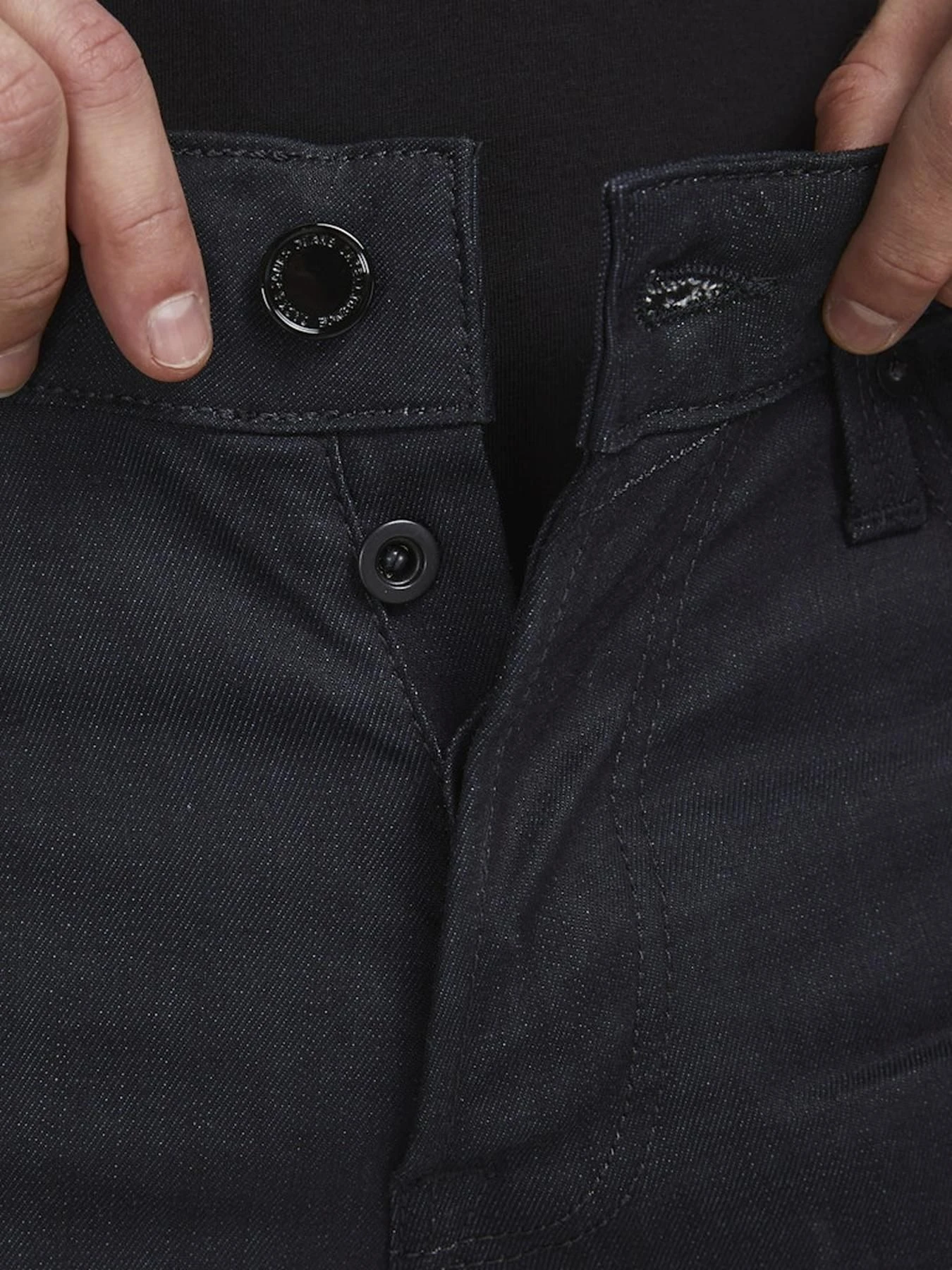 Брюки JACK & JONES модель 12193403_BlackDenim Фото