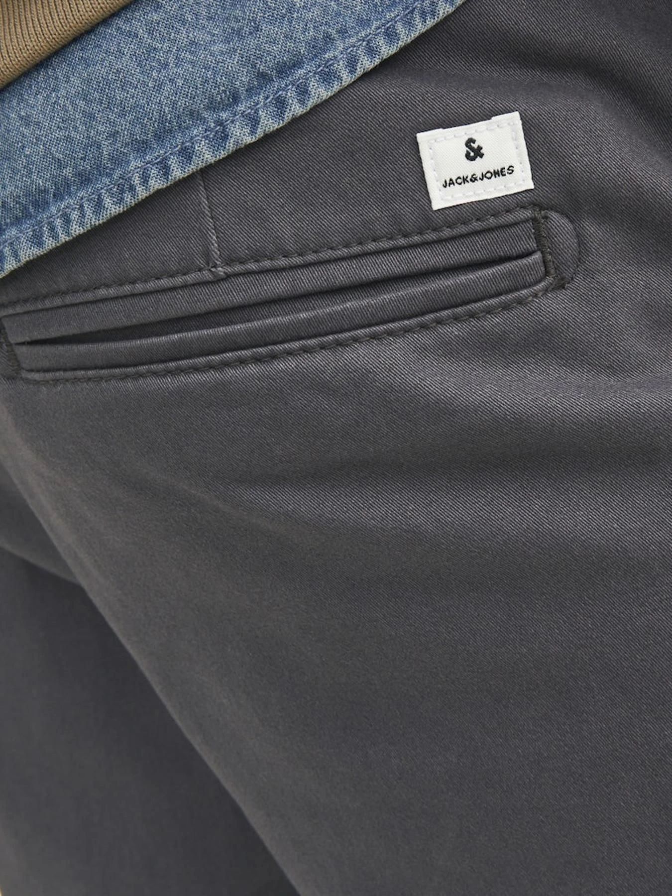 Брюки JACK & JONES модель 12174152_ASPHALT Фото