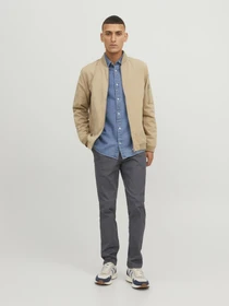 Брюки JACK & JONES модель 12174152_ASPHALT Фото