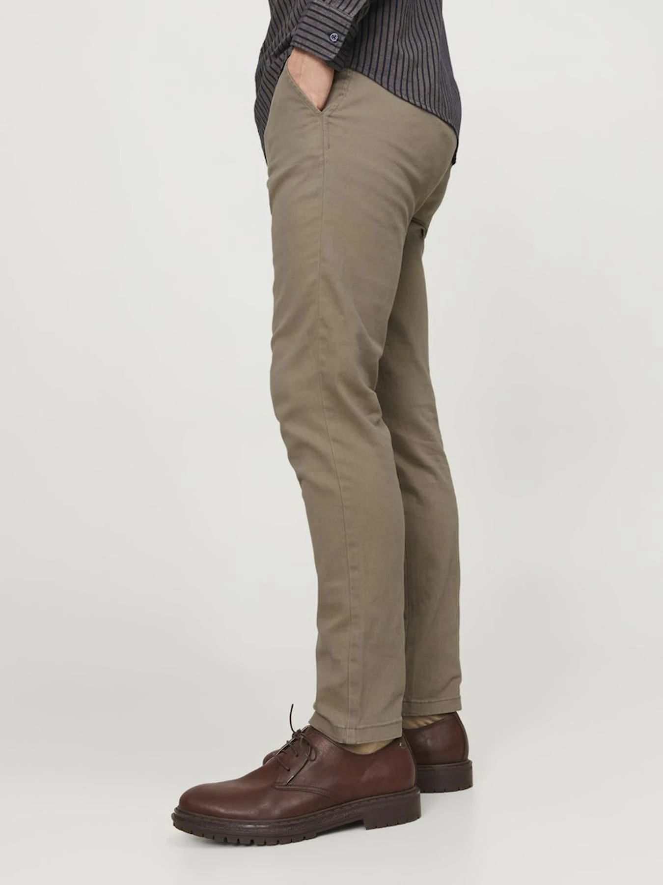 Брюки JACK & JONES модель 12174307_BEIGE Фото