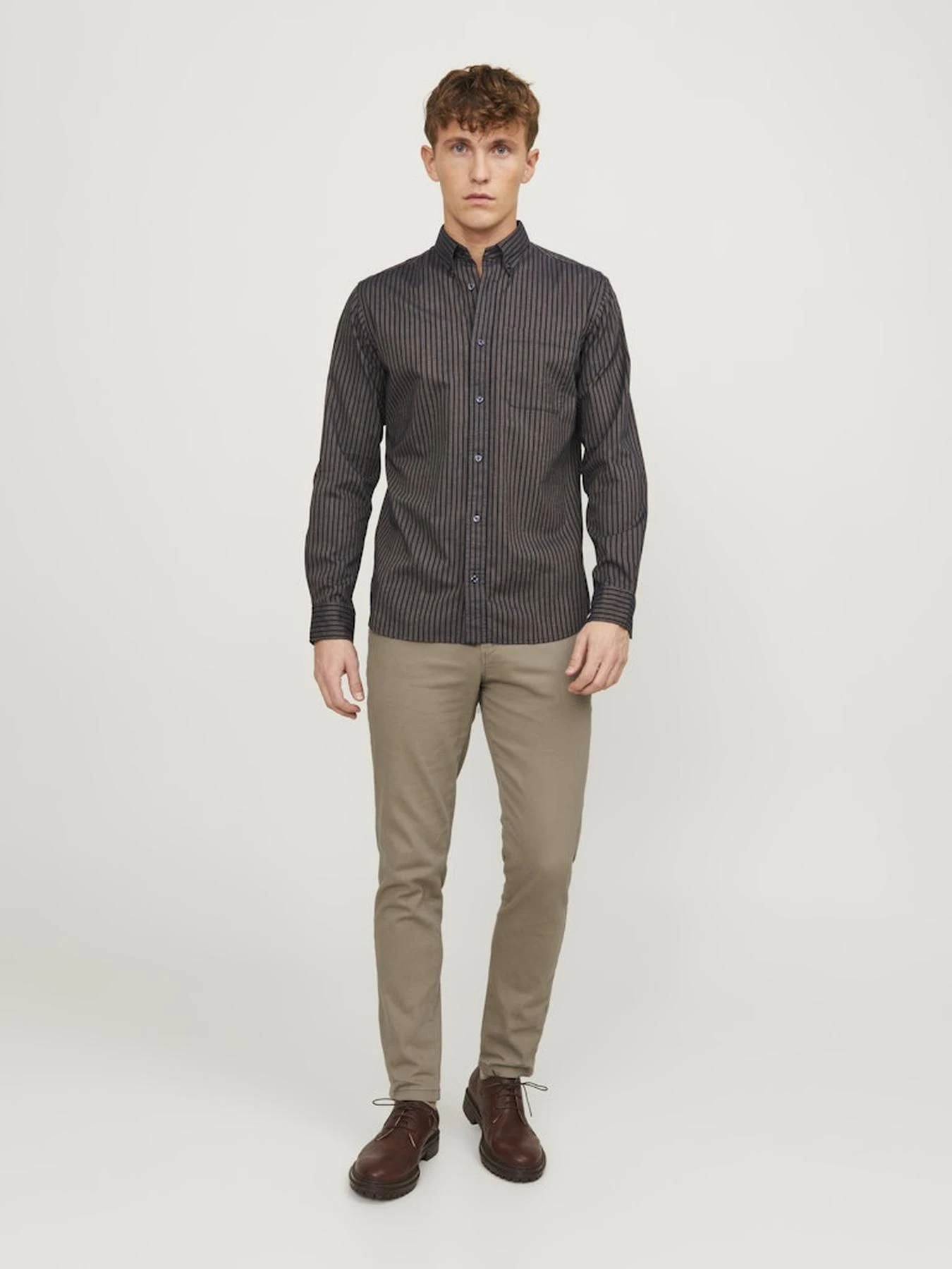 Брюки JACK & JONES модель 12174307_BEIGE Фото