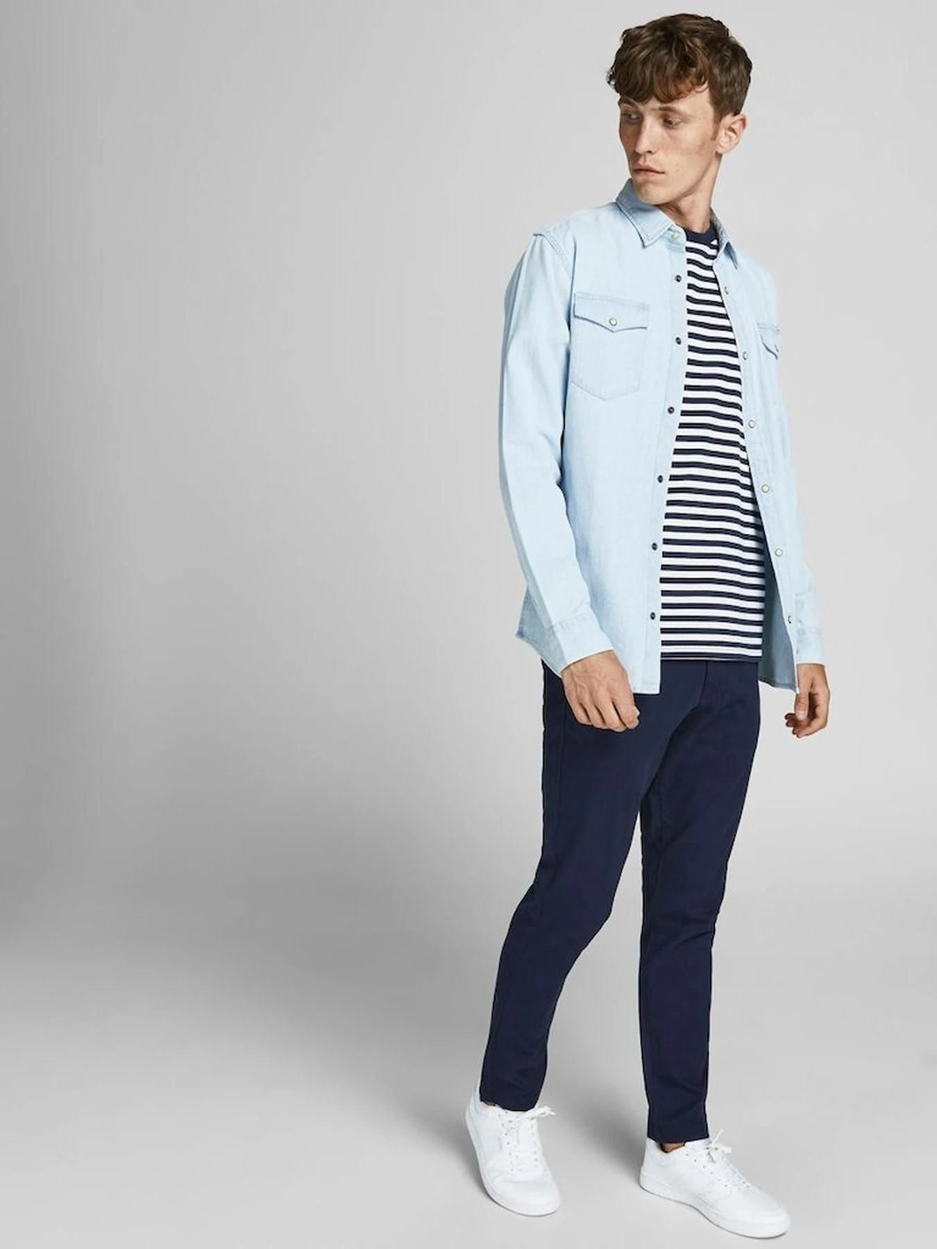 Брюки JACK & JONES модель 12174309_NavyBlazer Фото