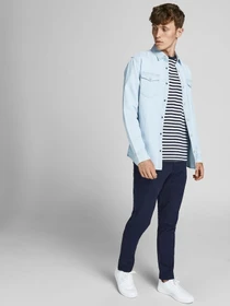 Брюки JACK & JONES модель 12174309_NavyBlazer Фото