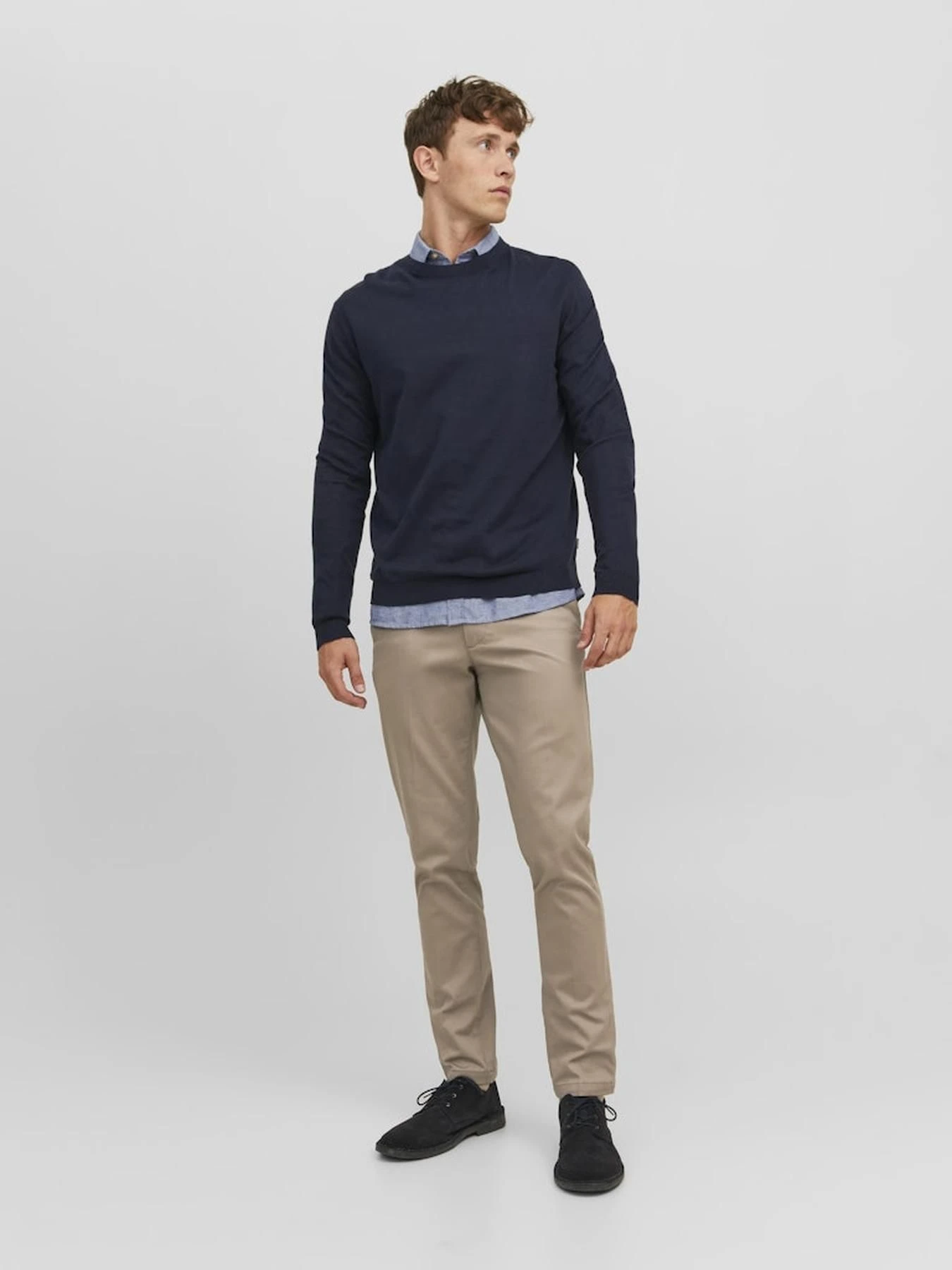 Брюки JACK & JONES модель 12245343_Fungi Брюки JACK & JONES модель 12245343_Fungi Фото