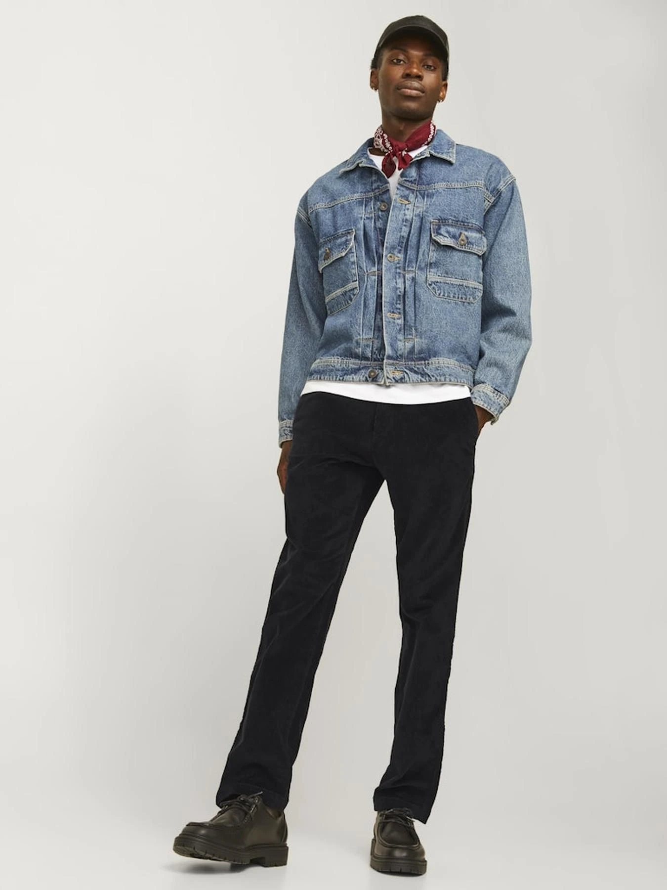 Брюки JACK & JONES модель 12258138_Black Фото