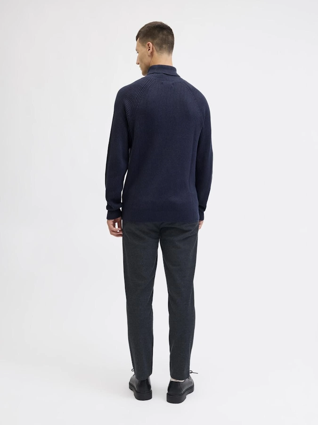 Брюки JACK & JONES модель 12279234_DARKNAVY Брюки JACK & JONES модель 12279234_DARKNAVY Фото