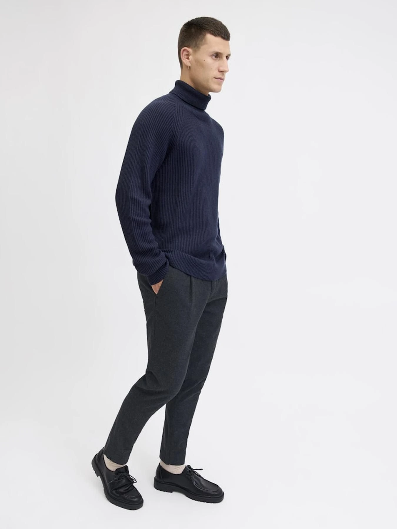 Брюки JACK & JONES модель 12279234_DARKNAVY Брюки JACK & JONES модель 12279234_DARKNAVY Фото