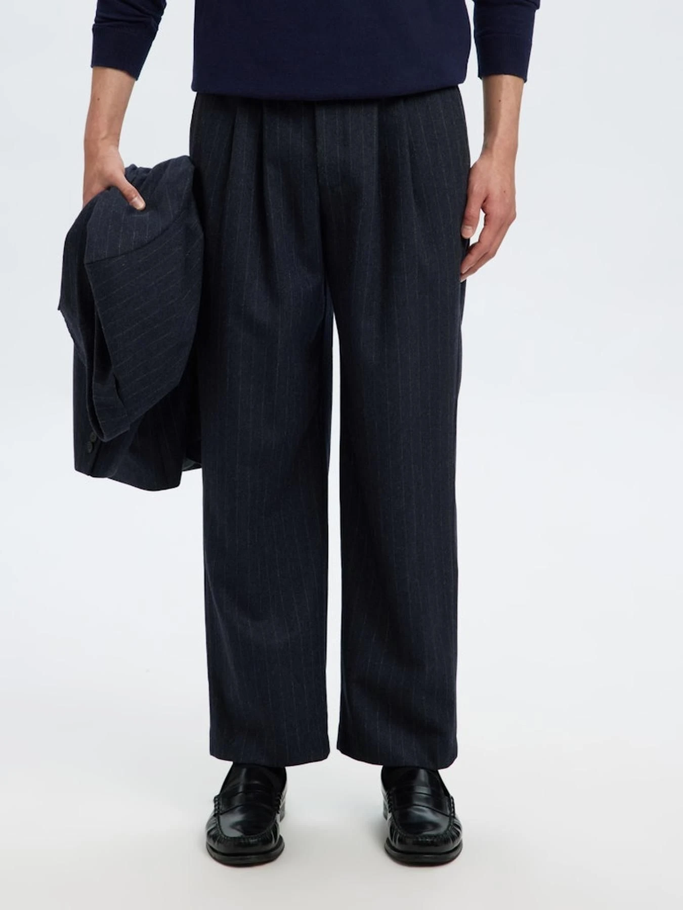 Брюки Selected модель 16098716_DARKNAVY Фото
