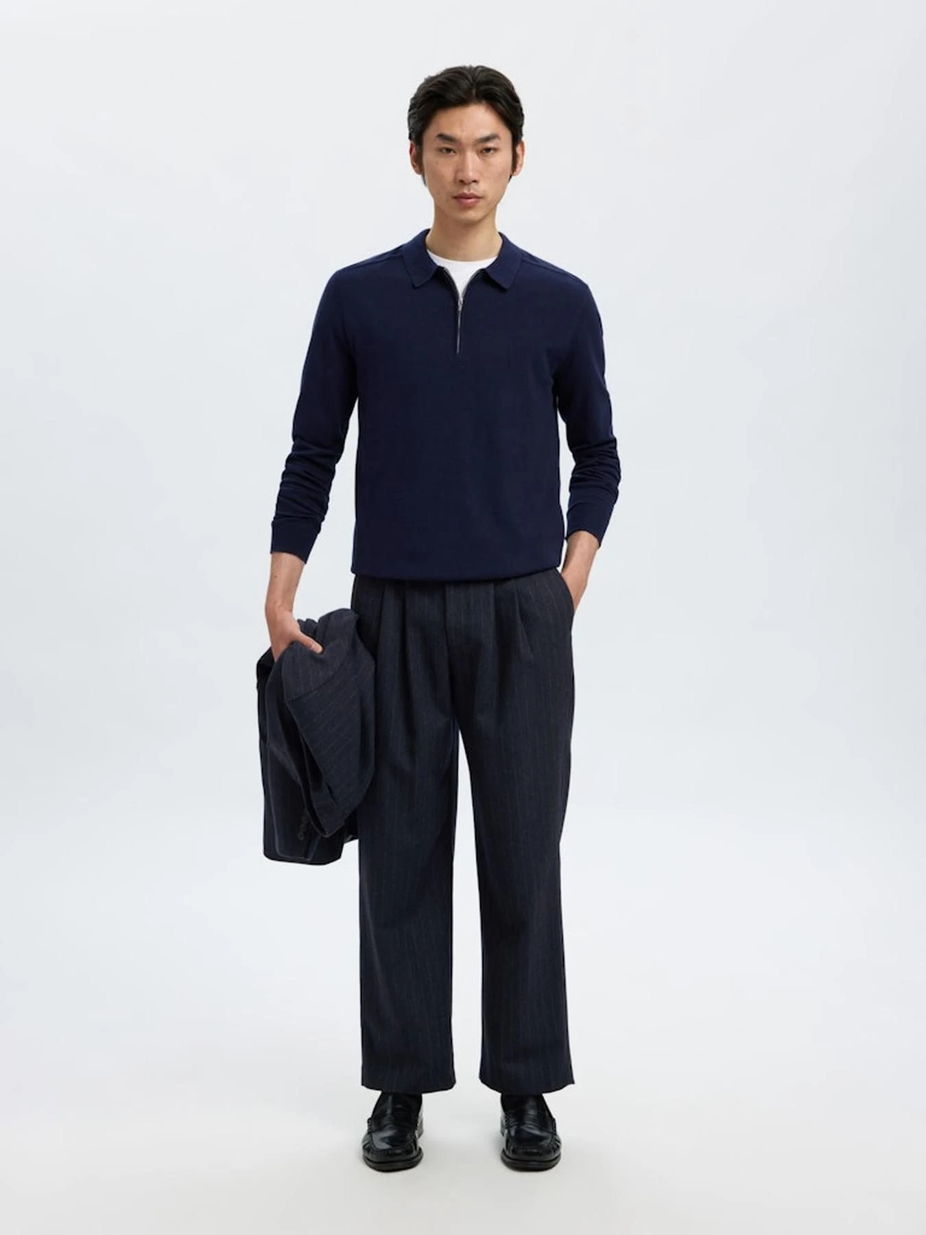 Брюки Selected модель 16098716_DARKNAVY Фото