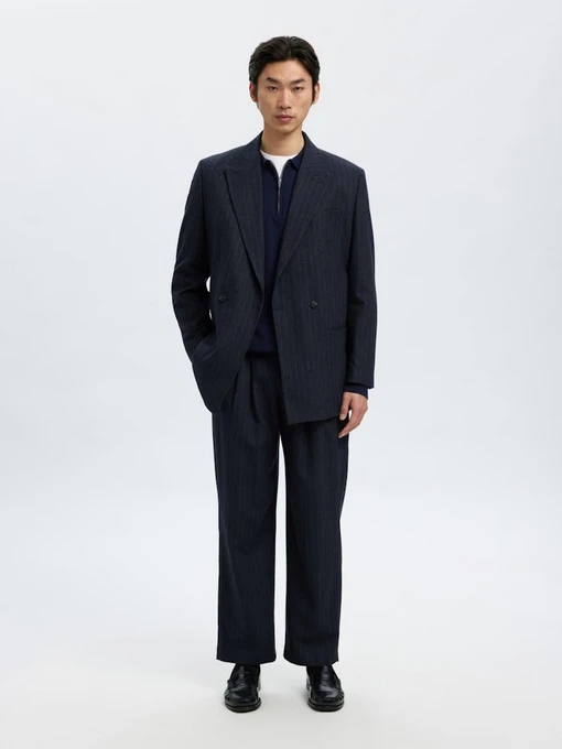 Брюки Selected модель 16098716_DARKNAVY Фото