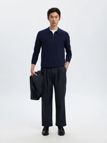 Брюки Selected модель 16098716_DARKNAVY Фото