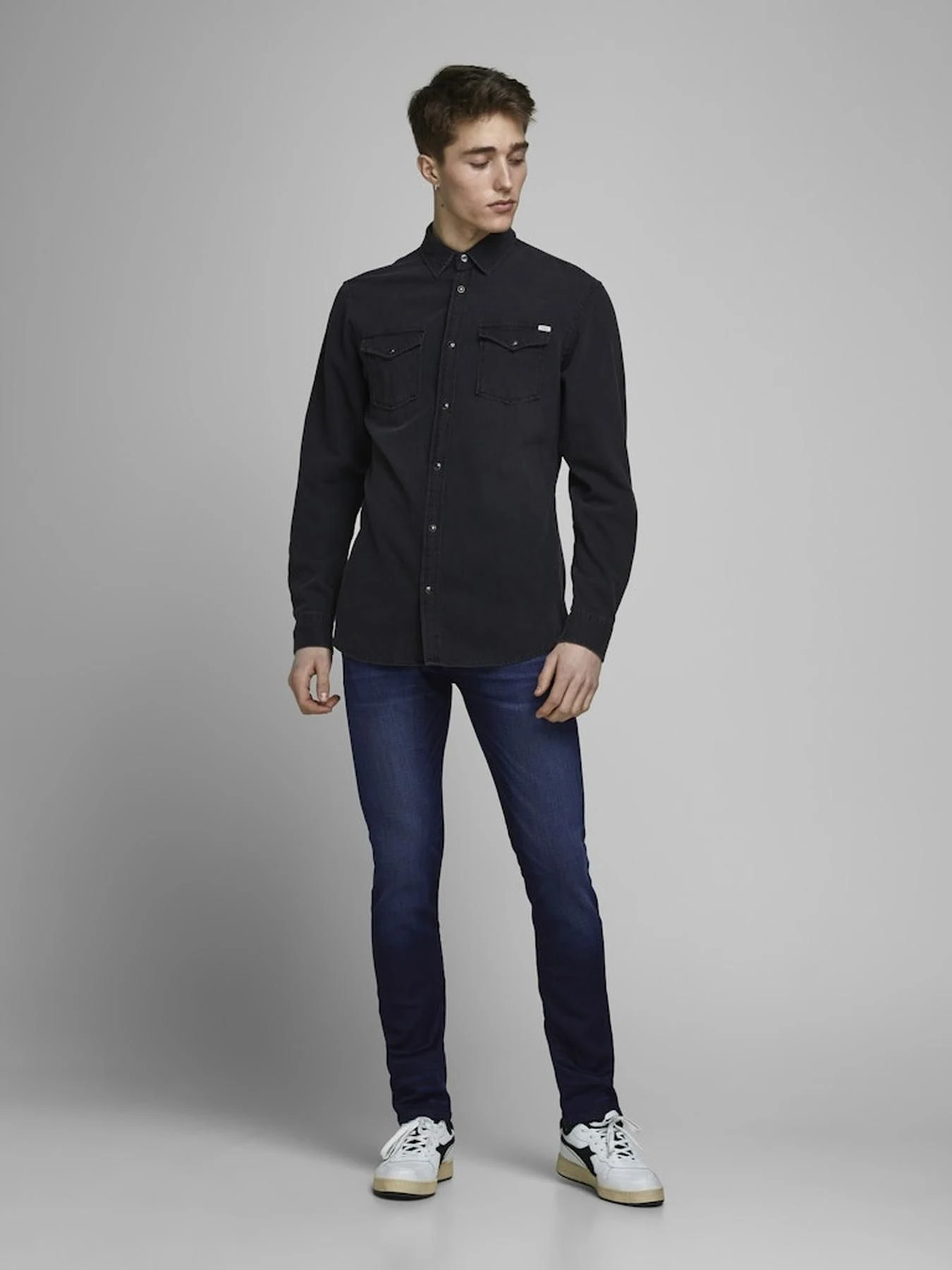 Джинсы JACK & JONES модель 12160112_BlueDenim Фото