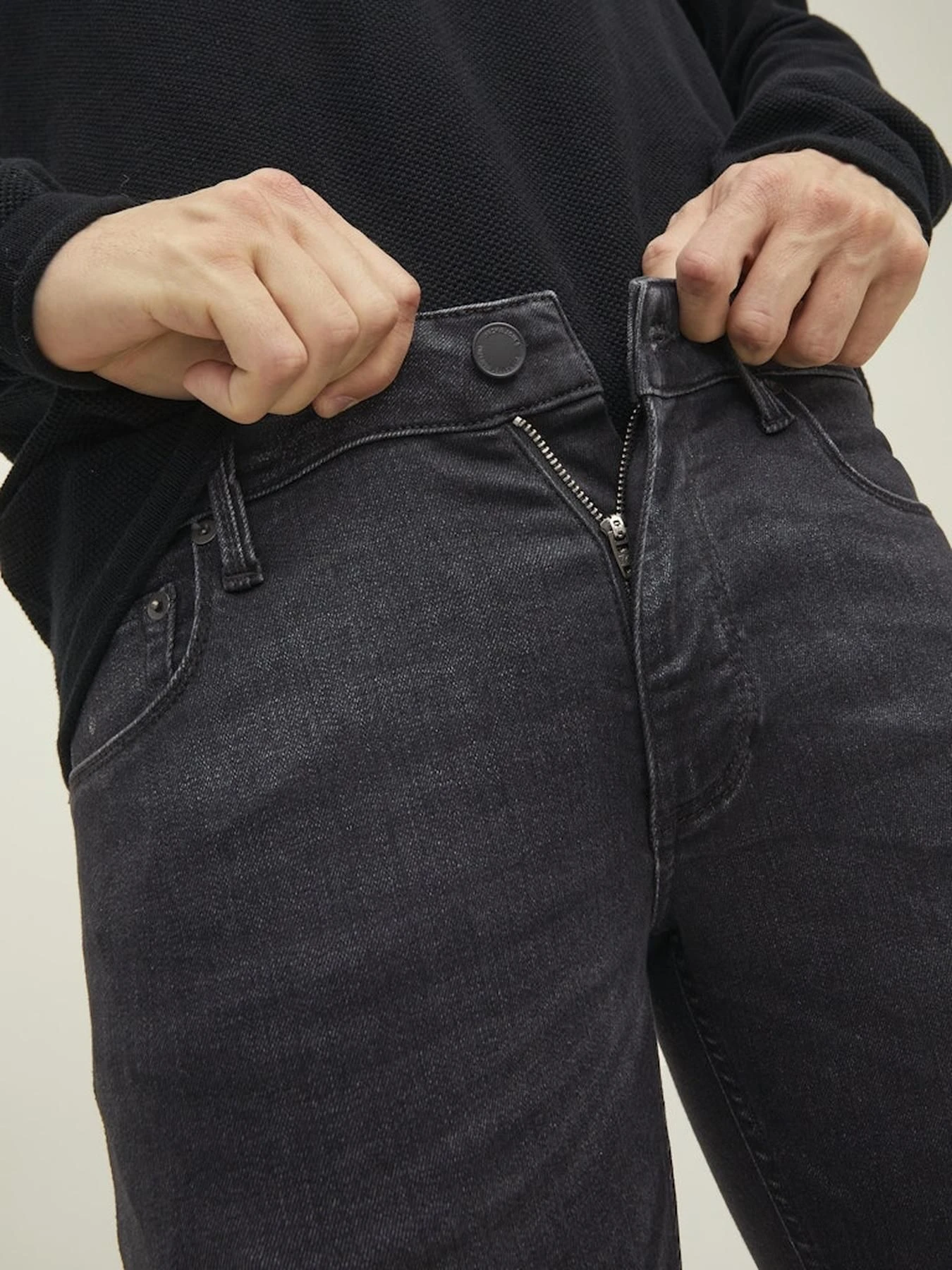 Джинсы JACK & JONES модель 12217080_BlackDenim Фото