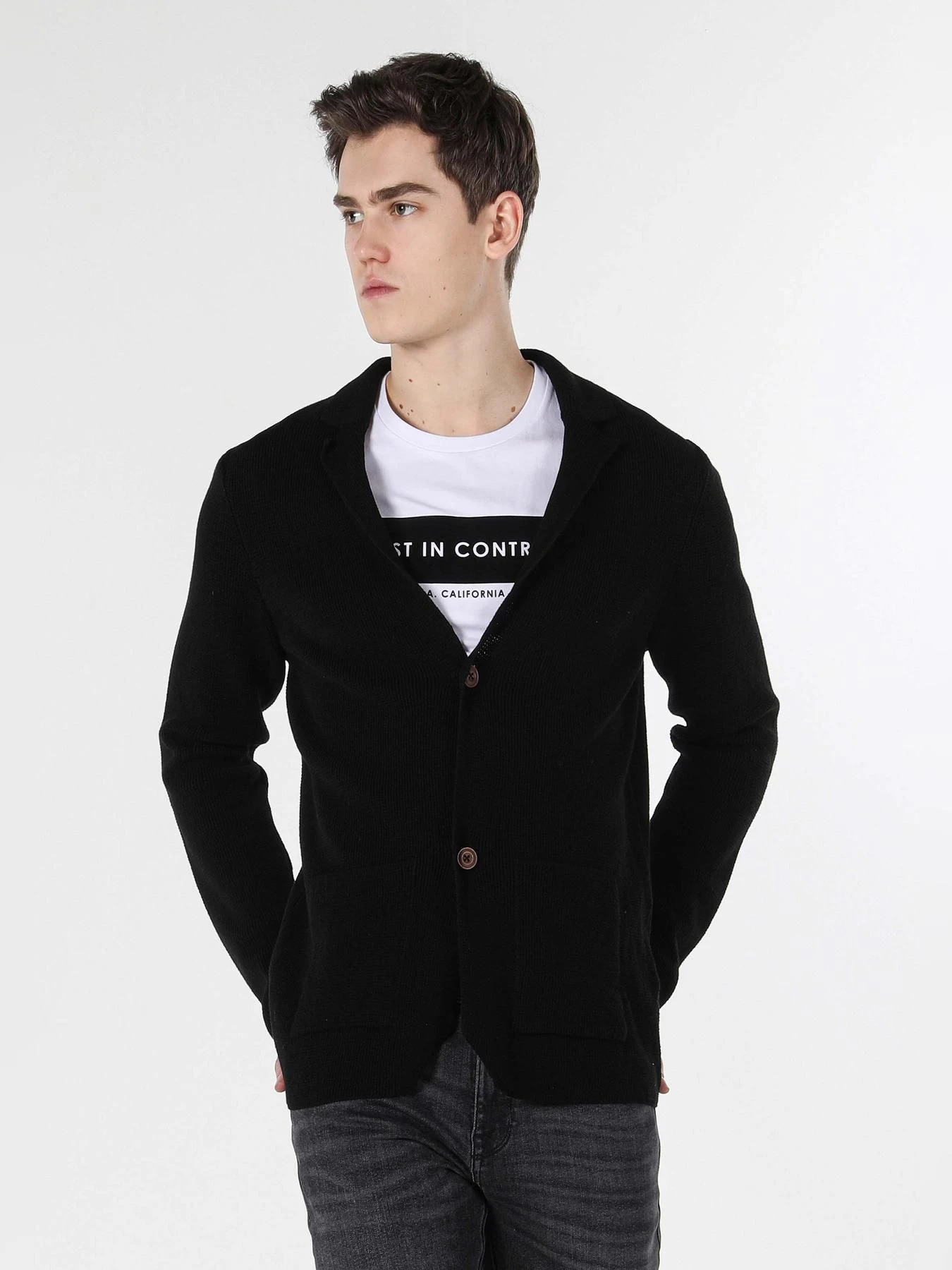 Худи и свитшоты Colin’s модель CL1057167_BLK Фото