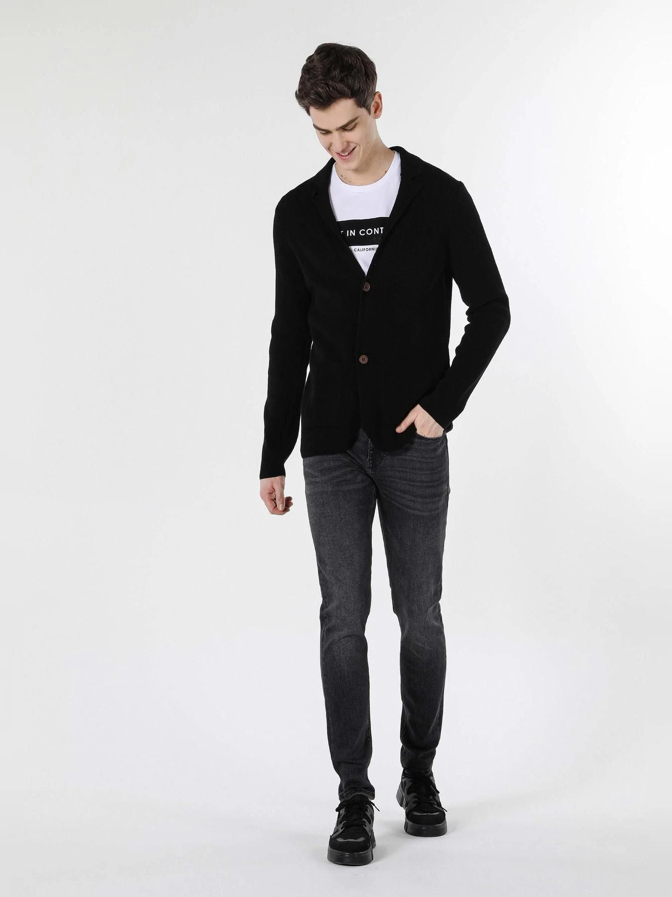 Худи и свитшоты Colin’s модель CL1057167_BLK Фото