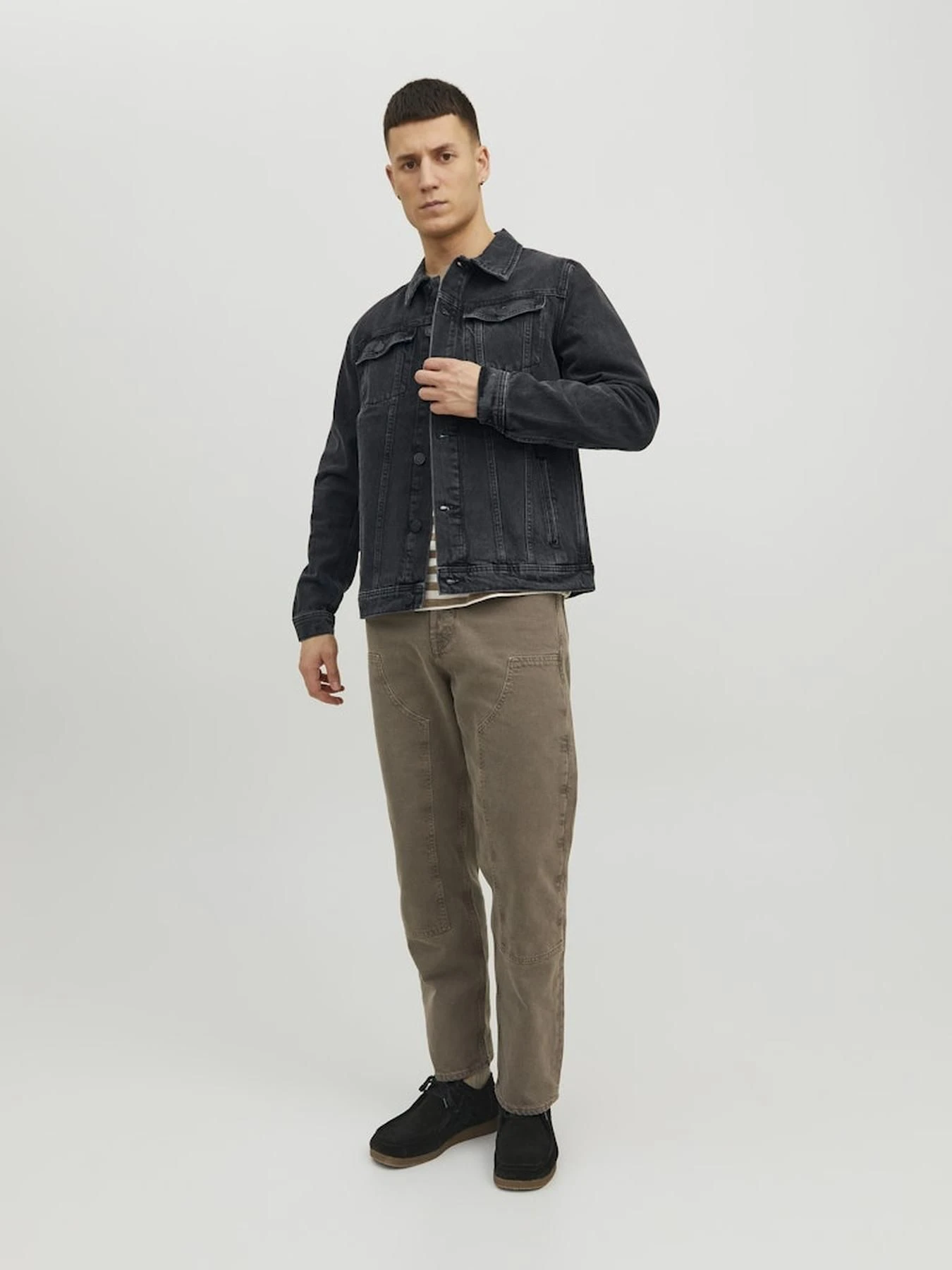 Куртки и дубленки JACK & JONES модель 12223613_BlackDenim Фото