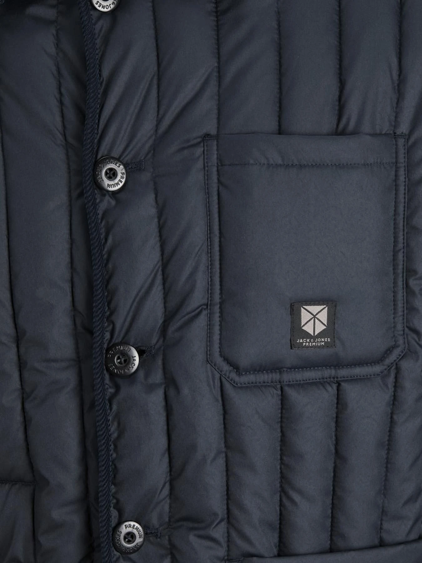 Куртки и дубленки JACK & JONES модель 12193132_DARKNAVY Куртки и дубленки JACK & JONES модель 12193132_DARKNAVY Фото