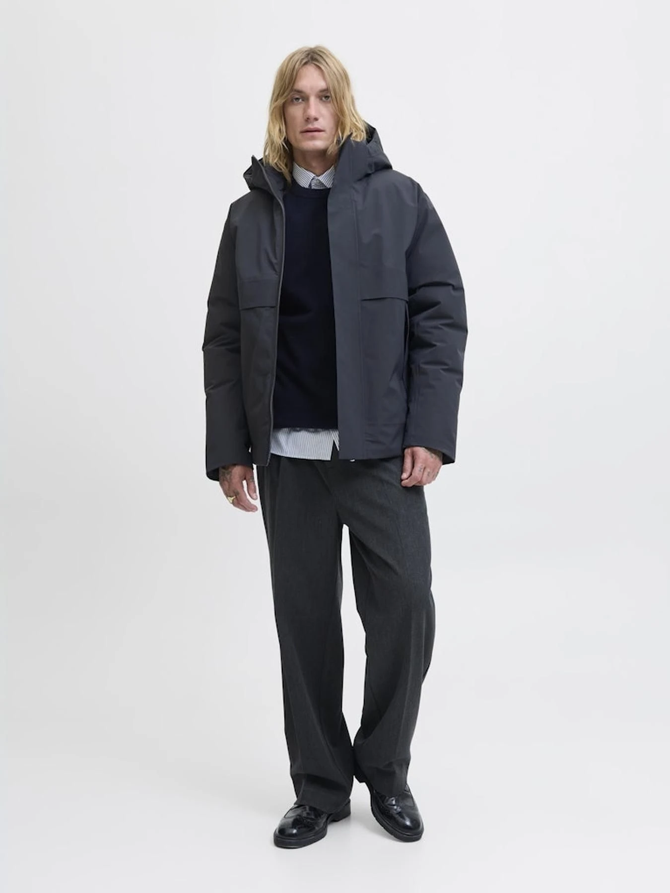 Куртки и дубленки JACK & JONES модель 12280905_DARKNAVY Фото