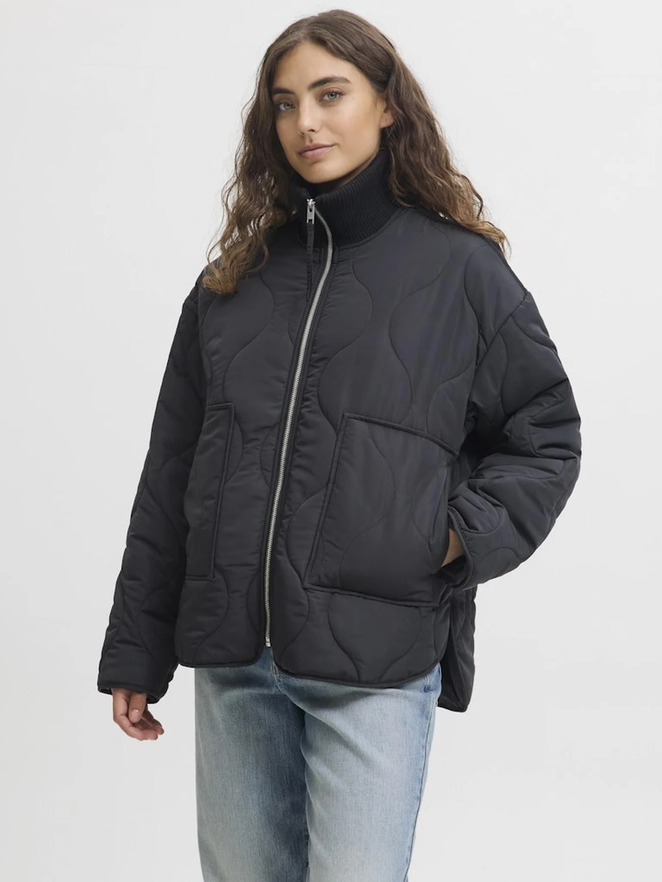 Куртки и дубленки JACK & JONES модель 12278851_Black Куртки и дубленки JACK & JONES модель 12278851_Black Фото