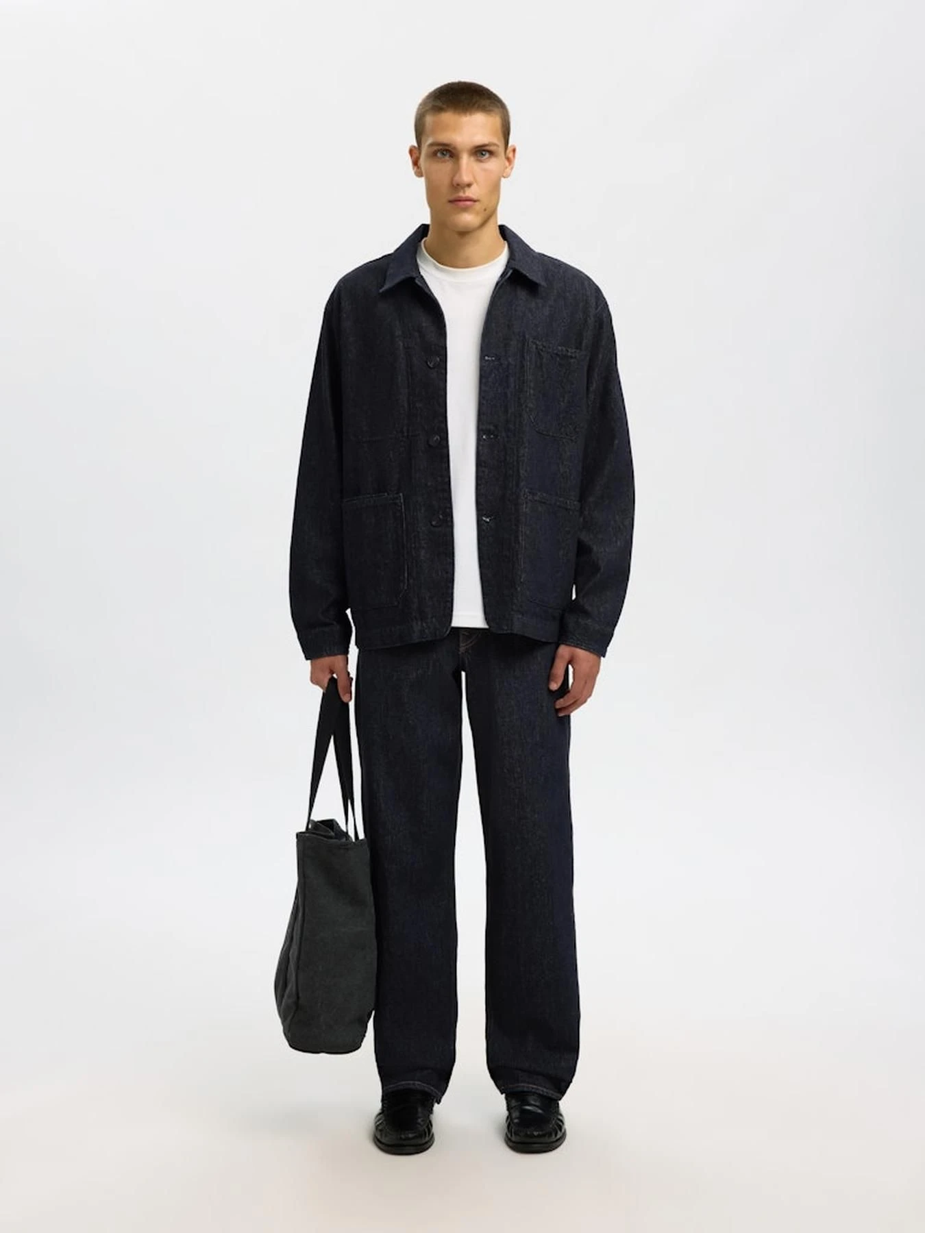 Куртки и дубленки Selected модель 16099351_DARKBLUEDENIM Фото