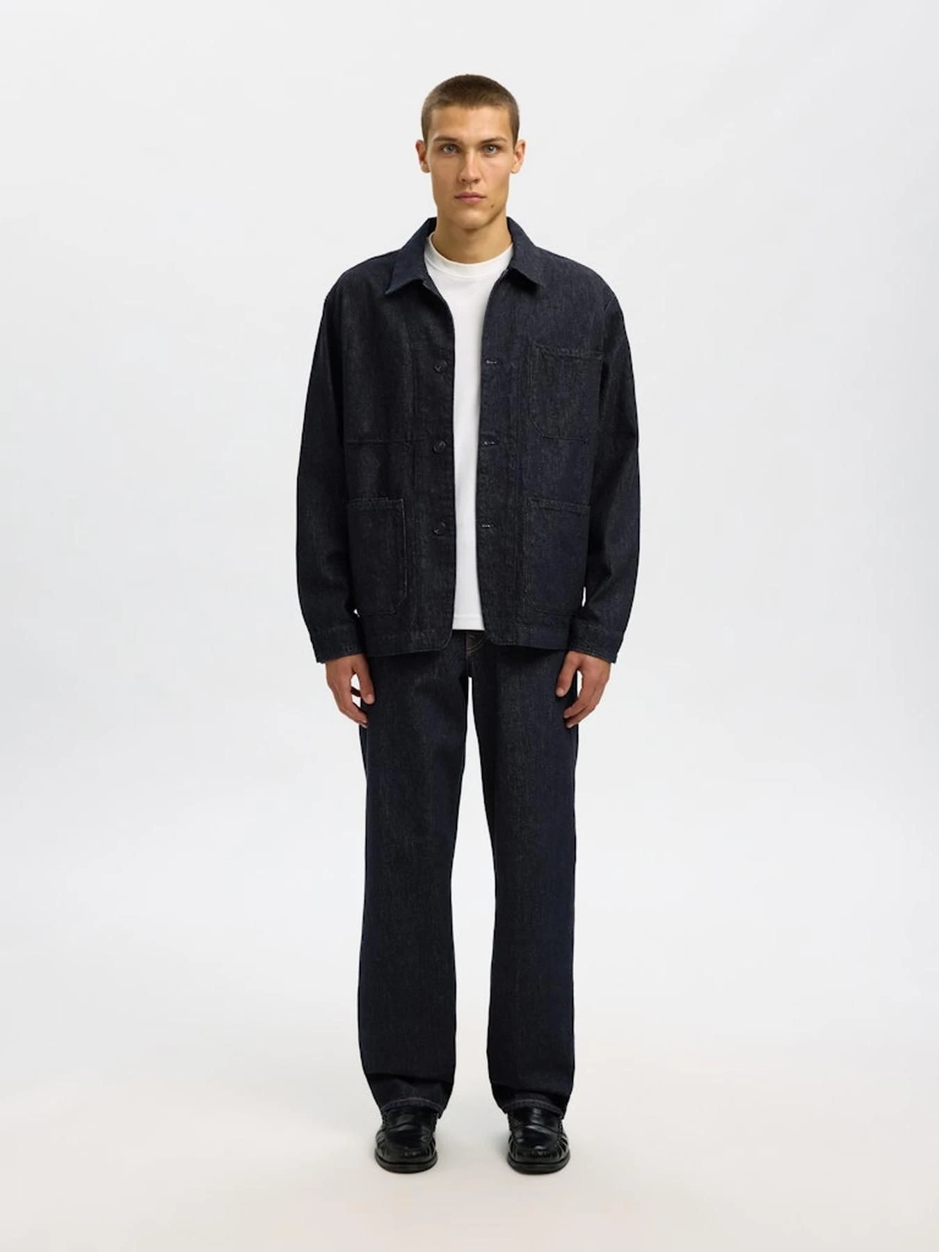 Куртки и дубленки Selected модель 16099351_DARKBLUEDENIM Фото