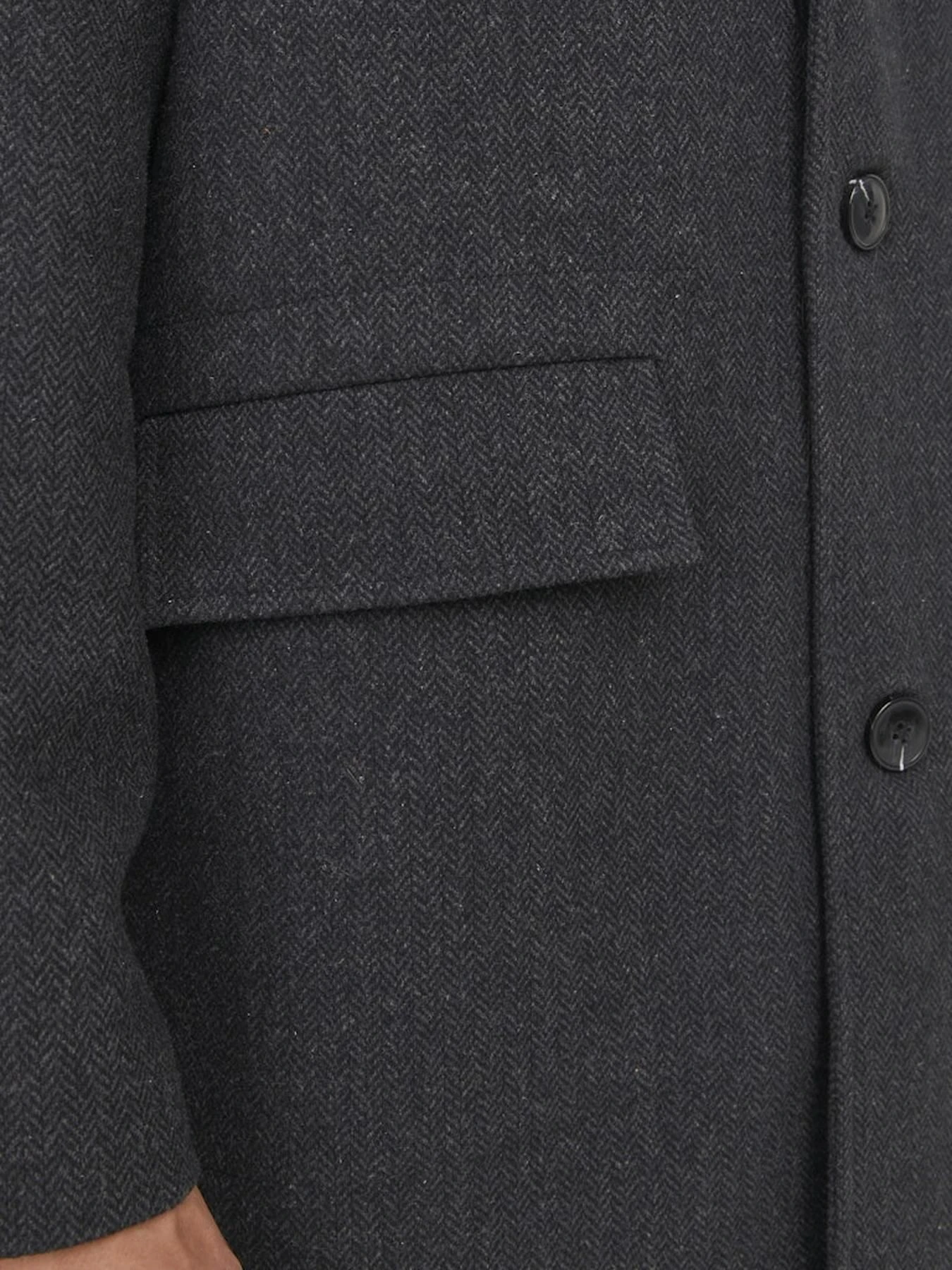 Пальто и плащи JACK & JONES модель 12238805_Darkgrey Фото