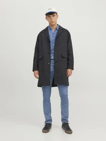 Пальто и плащи JACK & JONES модель 12238805_Darkgrey Фото