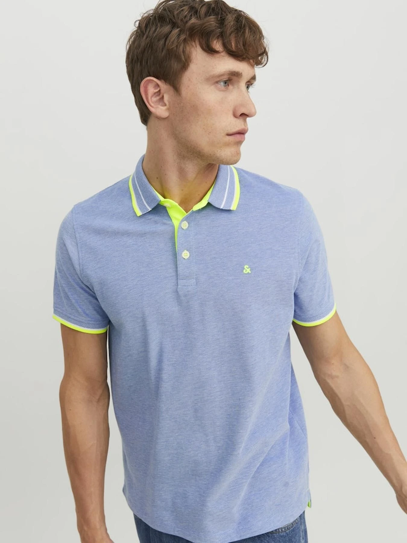 Футболки и поло JACK & JONES модель 12136668_BrightCobaltNEON Фото